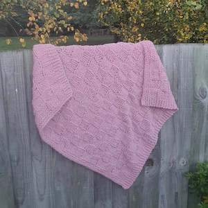 HZ Chunky Checker Blanket Paper Pattern