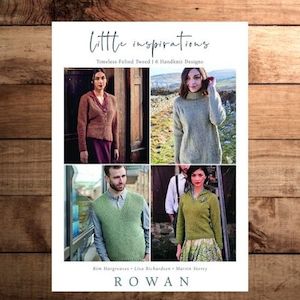 Knitting Patterns Womens Garments And Accessories: Rowan - Little Inspirations - Timeless Felted Tweed
