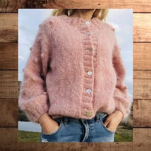 Knitting Patterns Womens Garments And Accessories: Touch Yarns 110 - Grown Ups Polly Cardy