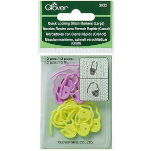 Yarn Craft Tools: Clover Quick Locking Stitch Markers