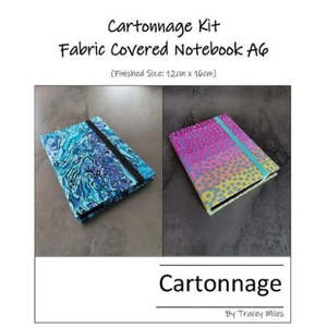 Cartonnage Kit - A6 Fabric Covered Notebook