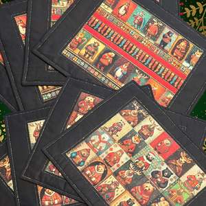 Kits: Wild Christmas Animals Placemat Kits