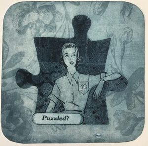 Products: Puzzled-Blue