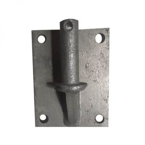 Weld On Plate Gudgeon HDGalv 130x100x6-20 Pin - Hang It