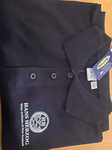 Herzog Merchandise: Herzog Men's Short Sleeve Polo Black