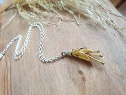 Jewellery: Martyn Milligan Kowhai necklace