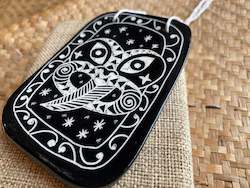 Ceramic Wall Plaque - Matariki Kanohi #1