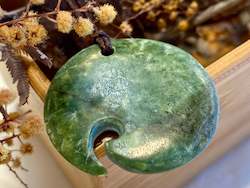 Frontpage: Contemporary Pounamu Koru pendant