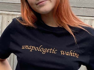 Apparel: Unapologetic Wahine teeshirt