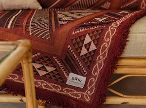 Te Reo Maori Focus: Mahana Blanket/Throw - Rahota