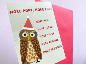 Cards: Card - More Pork