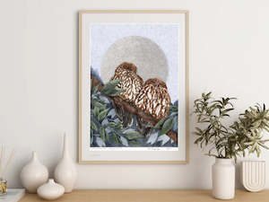 Evening Friends A4 print