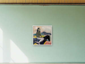 Art Prints: Te Whana Rebel Riders #100 Original Painting