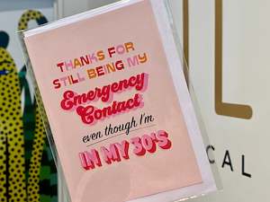 Card - Emergency Contact