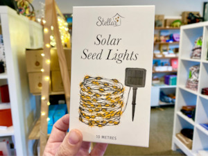 Christchurch Otautahi Design: Solar Seed Lights String 10m