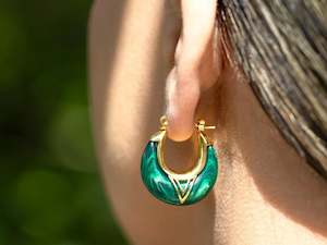 Earrings: Niho Taniwha Earrings
