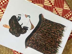 Art Prints: Wahine Matike - Print #04