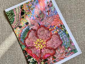 Cards: Card - ‘Wild Roses’