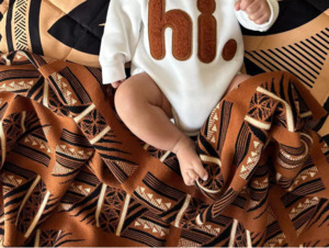 Gifts For Peeps: Pasifika Knit blanket