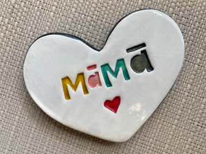 Mama Heart wall tile