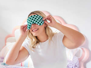 Bath Body: 100% Recycled Eye Masks with Travel Bag