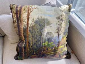 Fabricandfelt: Cushion - Among The Kauri