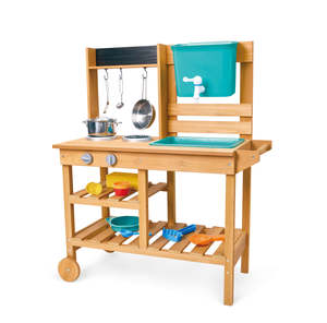 Kitchen Food Preschool Plus: Play Essentials Outdoor Explorer's Kitchen Set