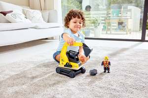 Preschool Vehicles: Hape Dig n Dump Excavator