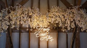 Products: “Happily ever after “NEON LIGHT HIRE