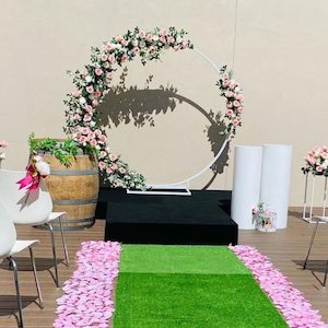 Products: White Hoop hire