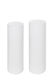 White plinth set of 2 hire – round