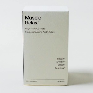 Products: Muscle Relax+ Magnesium (120 Capsules) - Happipuncture