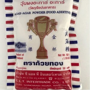 Raising Agents & Thickeners: Agar-Agar Powder - 50g