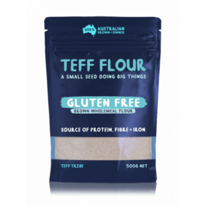 Teff Flour, Wholemeal (Bulk, Ivory, Gluten Free) - 2kg, 10kg