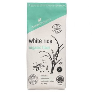 Ceres Rice Flour, White, Organic, 1kg