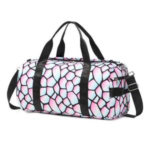 Duffle Bags: Large Plaid Women's and Girls Duffle Bag