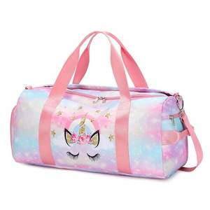 Duffle Bags: Pink Unicorn Gym Bag & Duffle Bag