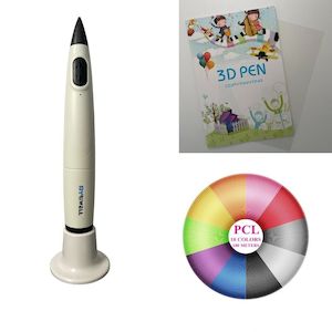 Toys: Kids 3D Pen 10 Colors Filaments Bundle