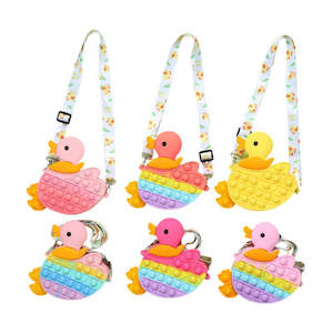 Wallet Purse: Kids Coin Purse-Duck