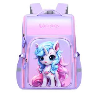 Backpacks: Cute 3D Cartoon Unicorn Backpack