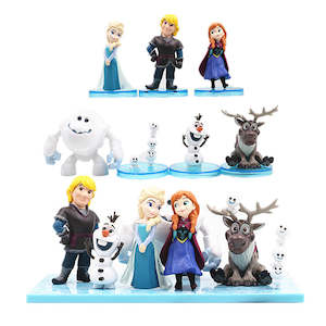 Toys: Frozen  Cake Topper 7pcs figures set
