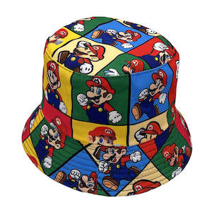 Super Mario: Super Mario Nintendo fisherman hat Bucket hat New 54cm