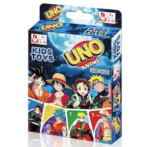 Uno Japanese Anime from Jump (Naruto, Dragon Ball, One piece, Demon Slayer) Card Game