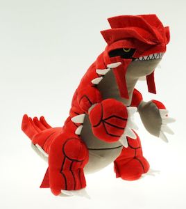 Hobbies Collectable Geek Zone: Pokemon legendary Groudon plush Soft toy - Approx 28cm