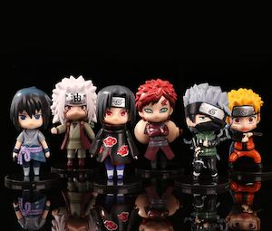 Hobbies Collectable Geek Zone: Naruto Figure Naruto Kakashi Uchiha Sasuke Gaara Jiraiya - 6 piece