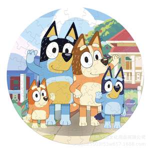 Bluey: Bluey Jigsaw Puzzle 71pcs Piece - Soft edge, eco friendly finish size 57cm x 57cm
