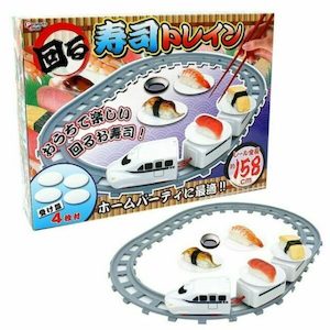 Home Gadget: Sushi Train Rotary Sushi Toy Track Train Electric set - Deluxe Version