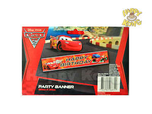 Princess: Disney official Cars 2 party banner