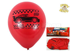 Disney official Cars 2 party Balloon pack of 6