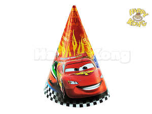 Disney official Cars 2 party Hat pack of 8